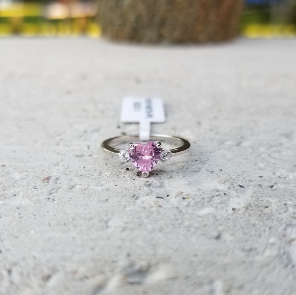 Dainty Sweetheart Sterling Ring - Picture 4 of 5